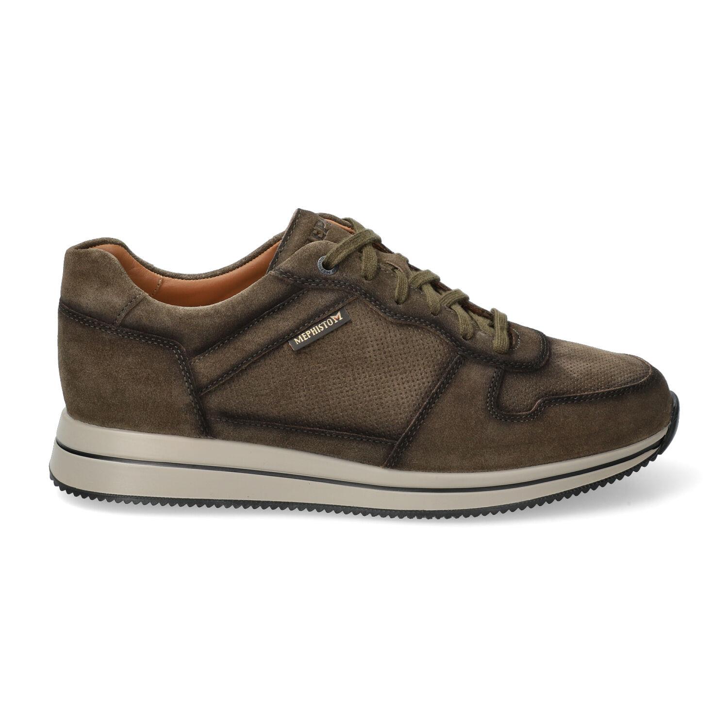 lacets homme modèle Gerome vert moss - Mephisto